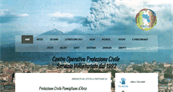 Desktop Screenshot of pomiglianoprotezionecivile.com